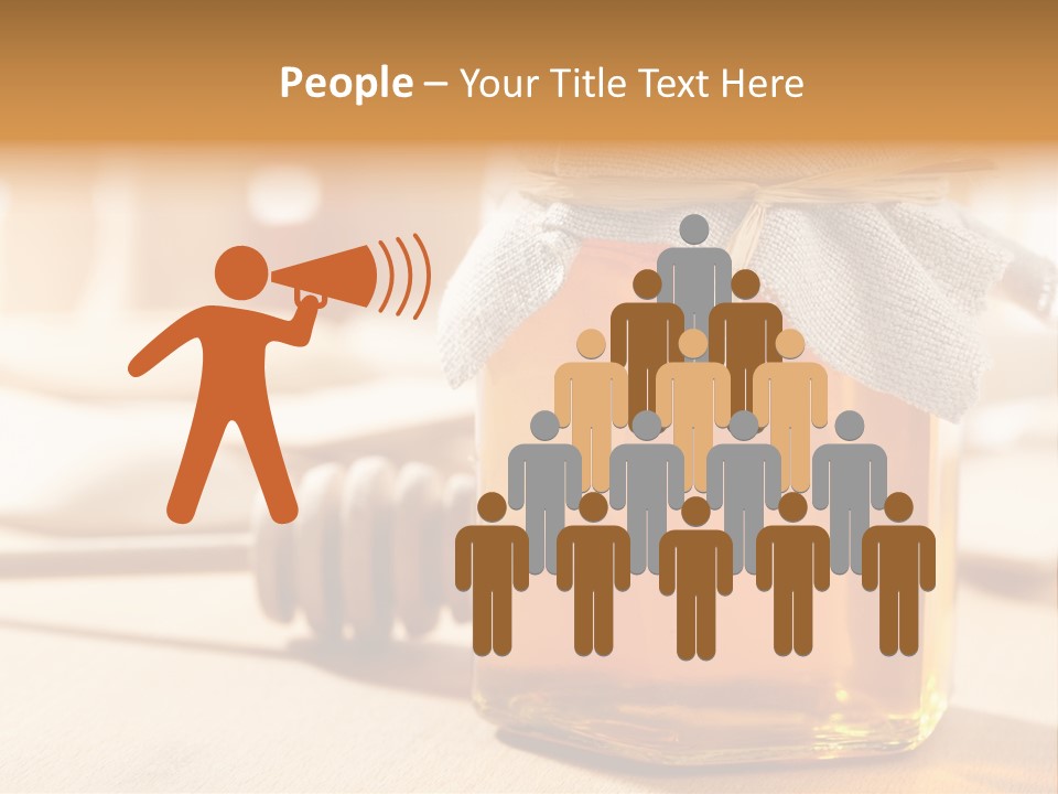 Wheat Jar Pouring PowerPoint Template