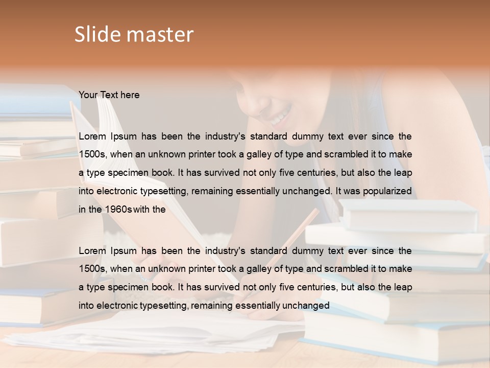 Leisure Pile Lifestyle PowerPoint Template