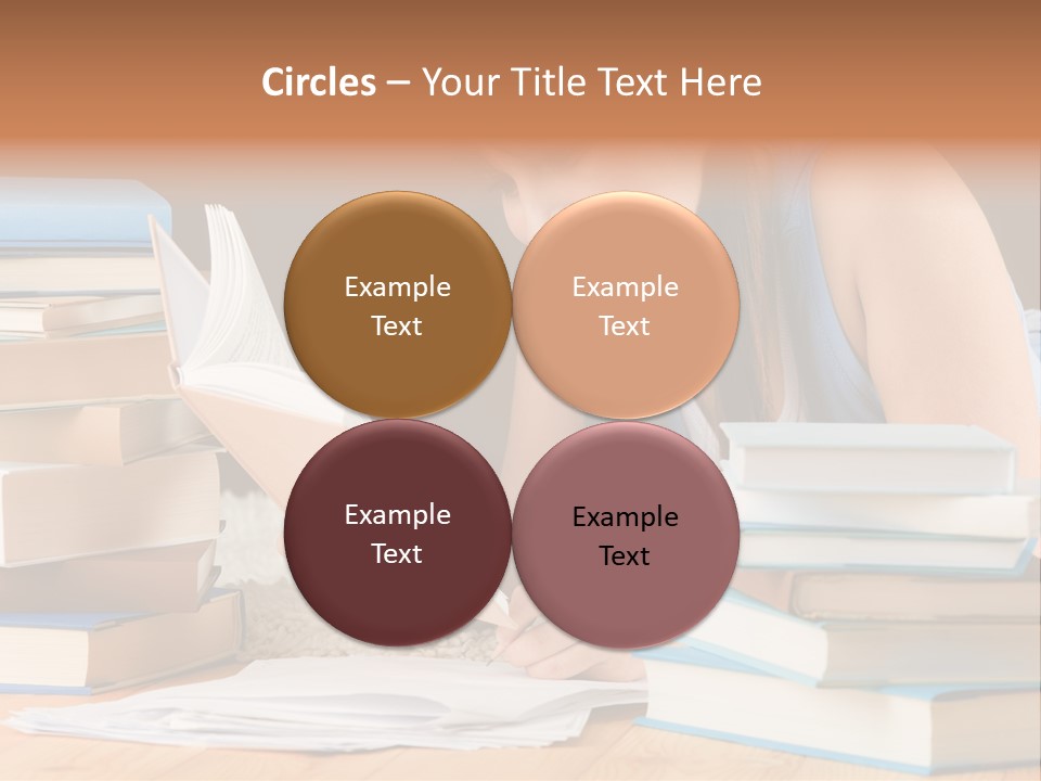 Leisure Pile Lifestyle PowerPoint Template