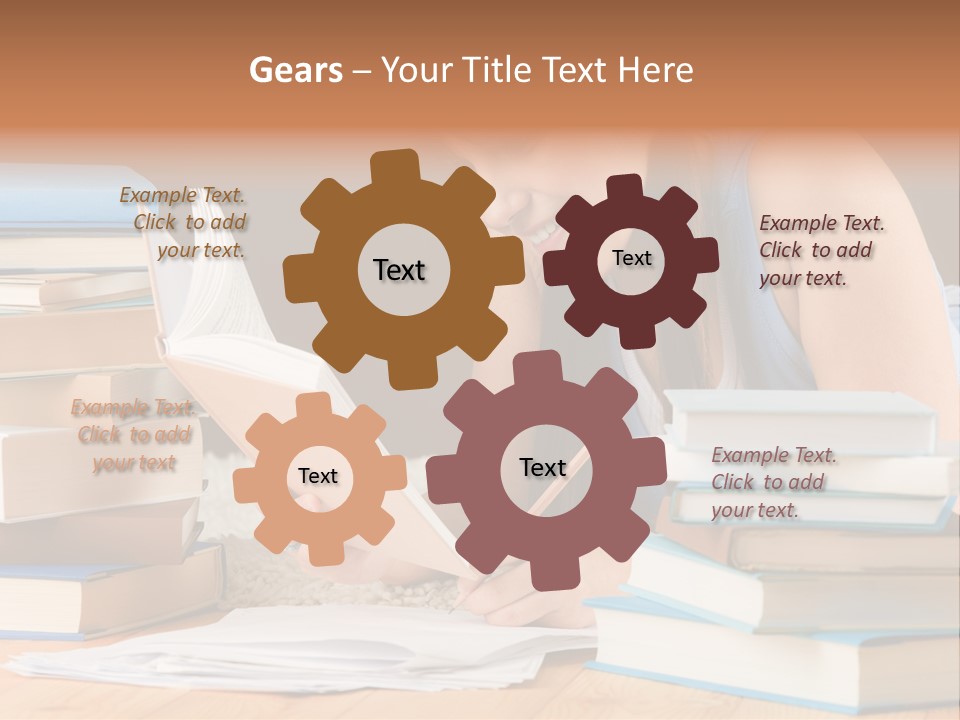 Leisure Pile Lifestyle PowerPoint Template