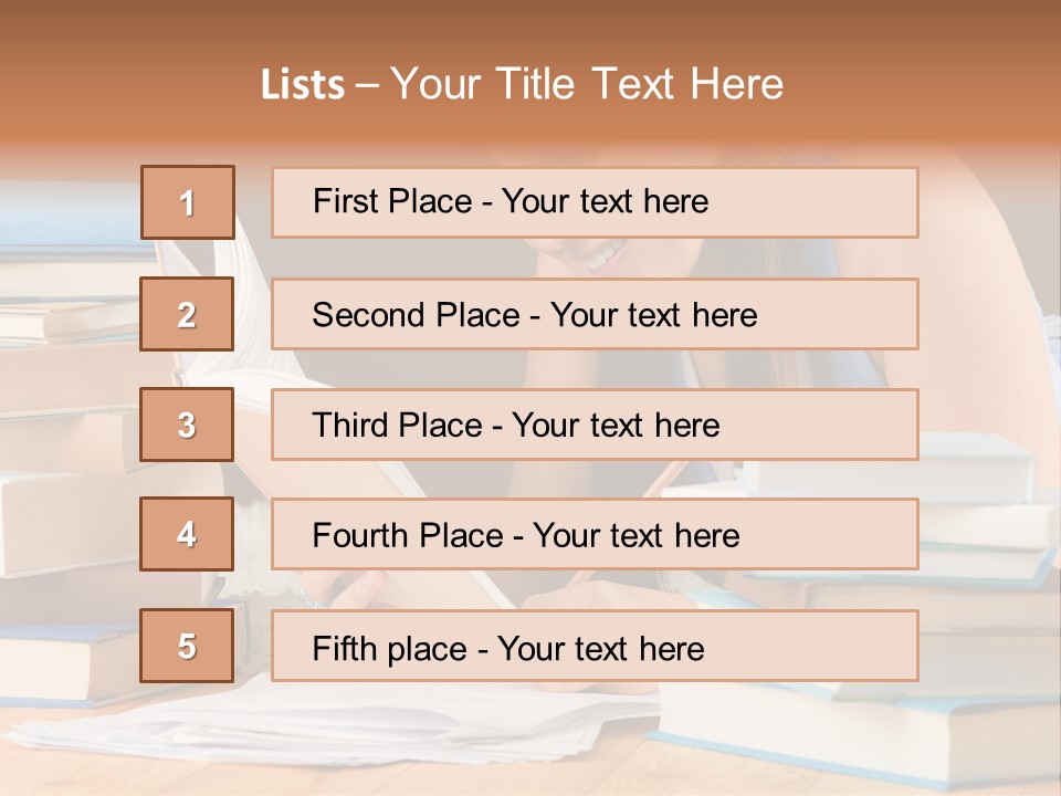 Leisure Pile Lifestyle PowerPoint Template