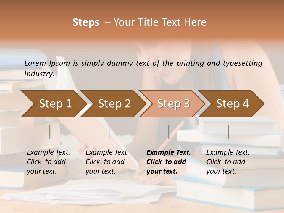 Leisure Pile Lifestyle PowerPoint Template