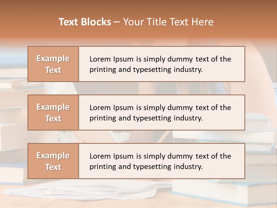 Leisure Pile Lifestyle PowerPoint Template