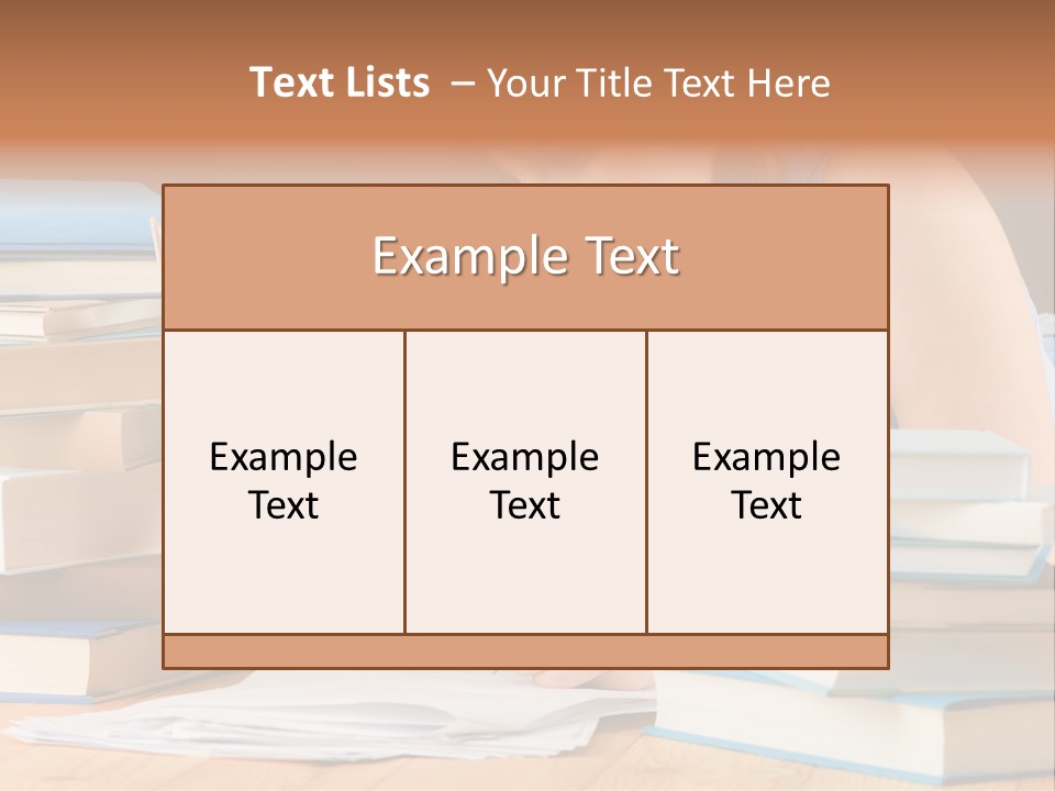 Leisure Pile Lifestyle PowerPoint Template