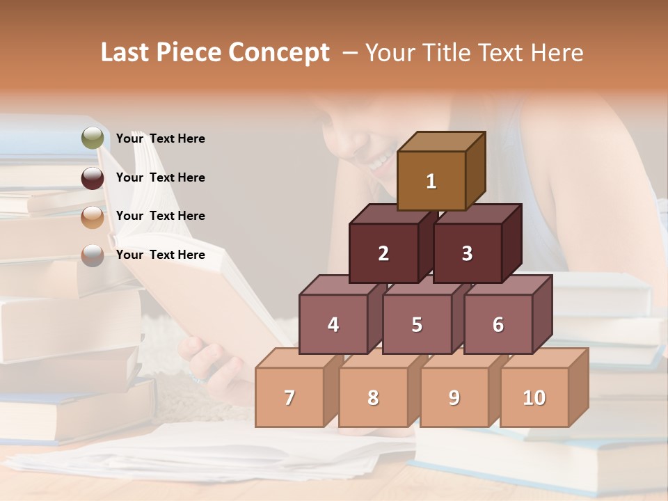 Leisure Pile Lifestyle PowerPoint Template