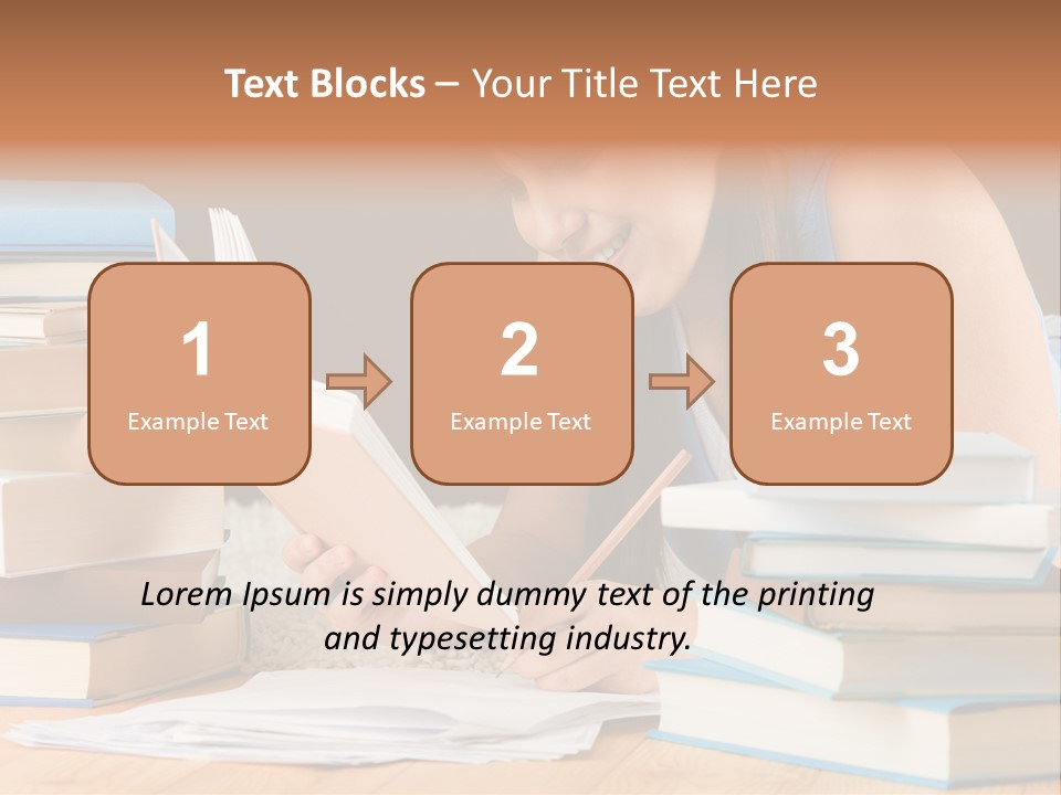Leisure Pile Lifestyle PowerPoint Template
