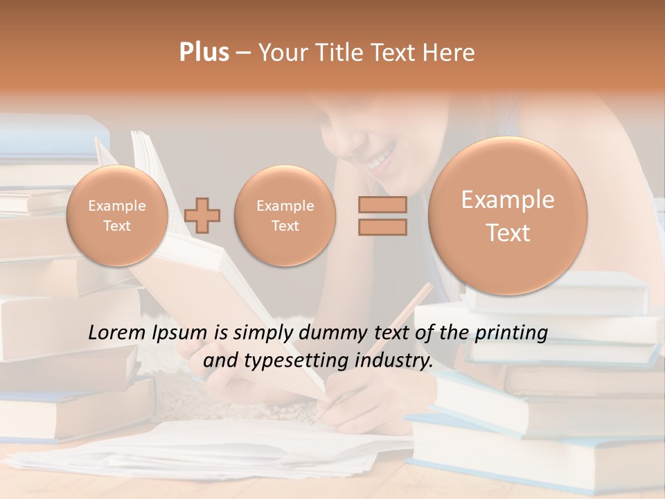 Leisure Pile Lifestyle PowerPoint Template