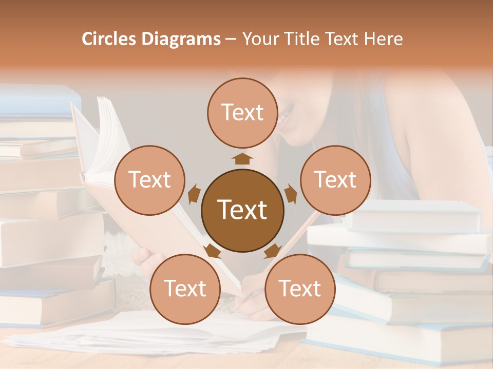 Leisure Pile Lifestyle PowerPoint Template