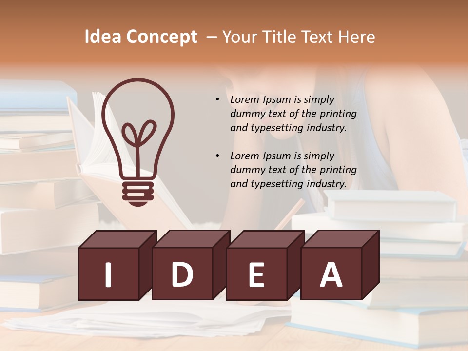 Leisure Pile Lifestyle PowerPoint Template