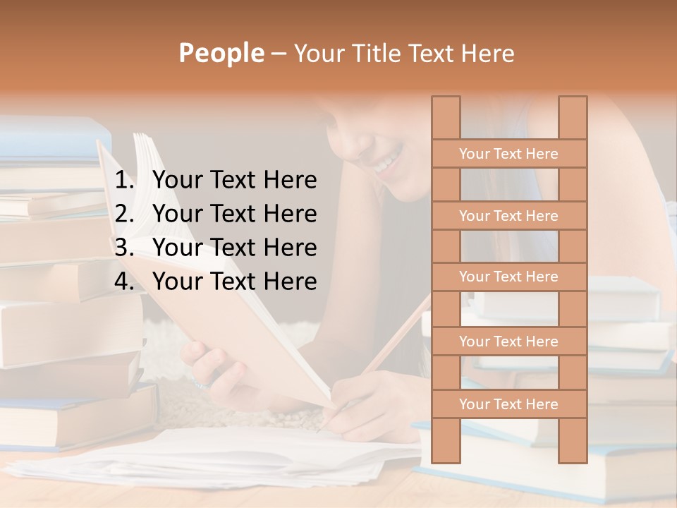 Leisure Pile Lifestyle PowerPoint Template