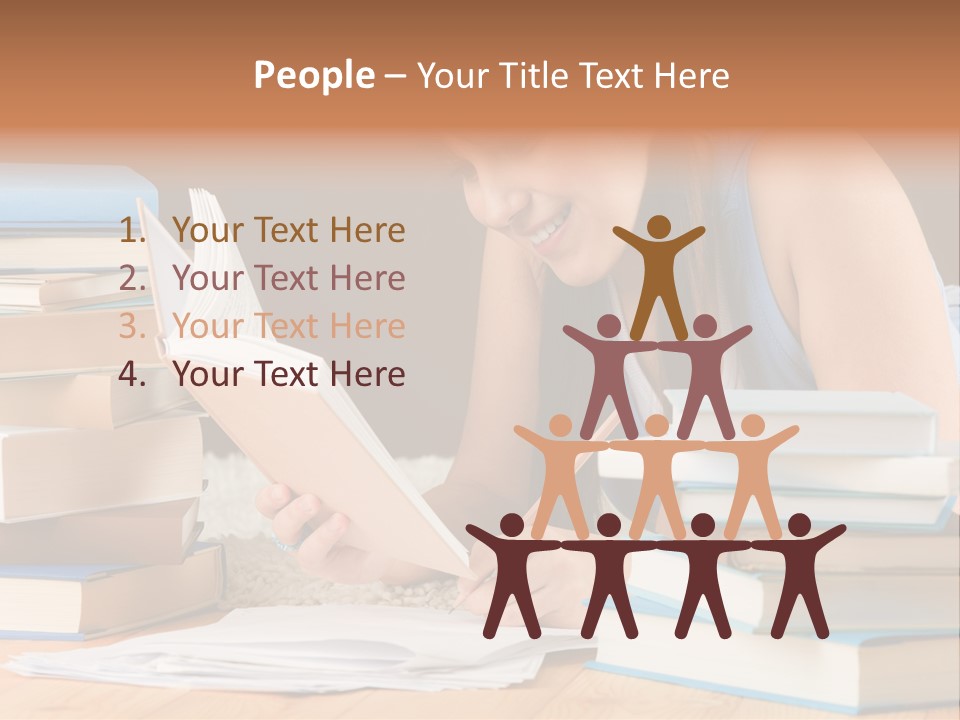Leisure Pile Lifestyle PowerPoint Template
