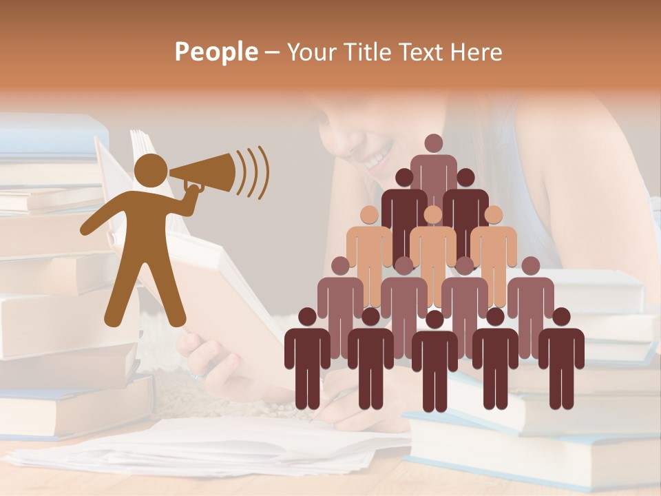 Leisure Pile Lifestyle PowerPoint Template