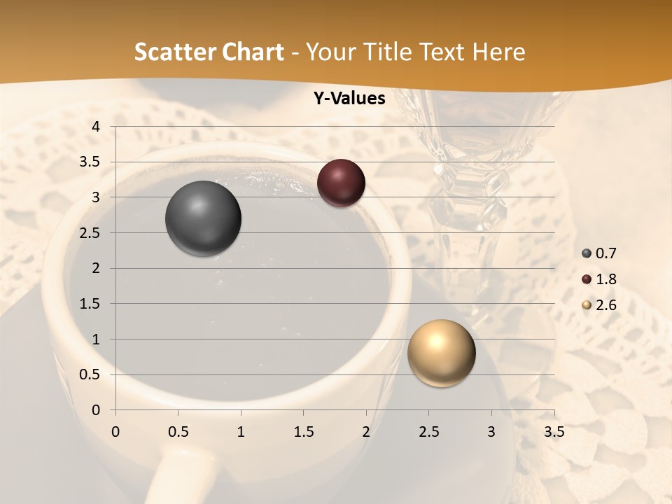 Caffeine Golden Natural PowerPoint Template