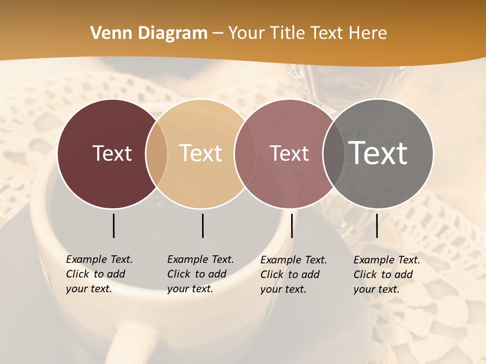 Caffeine Golden Natural PowerPoint Template