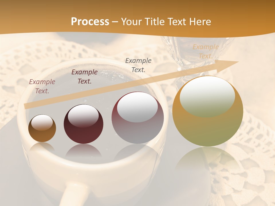 Caffeine Golden Natural PowerPoint Template