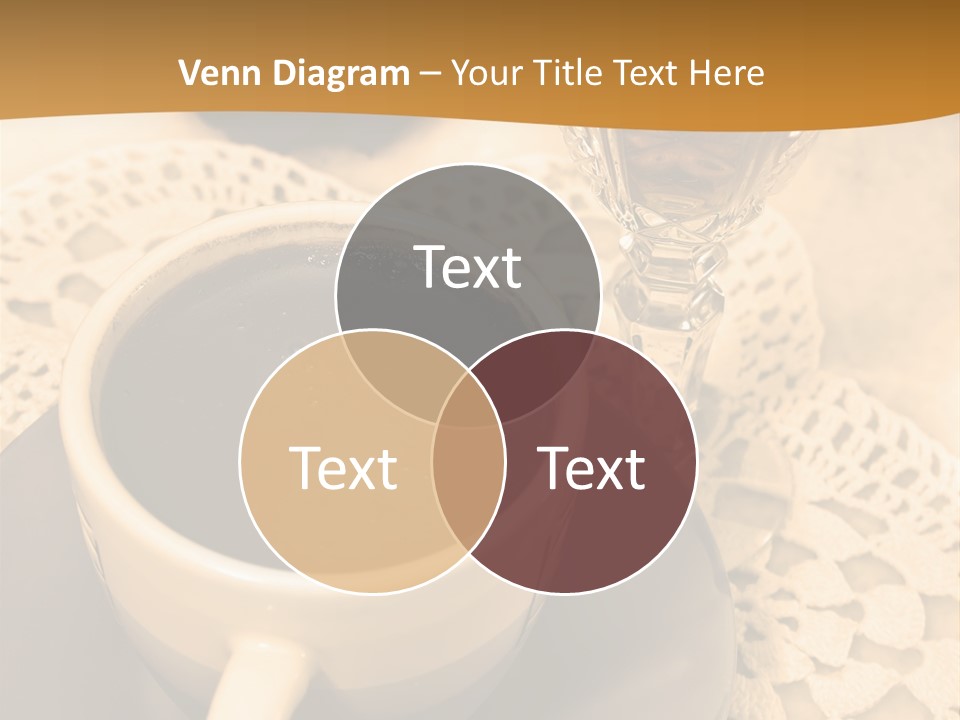 Caffeine Golden Natural PowerPoint Template