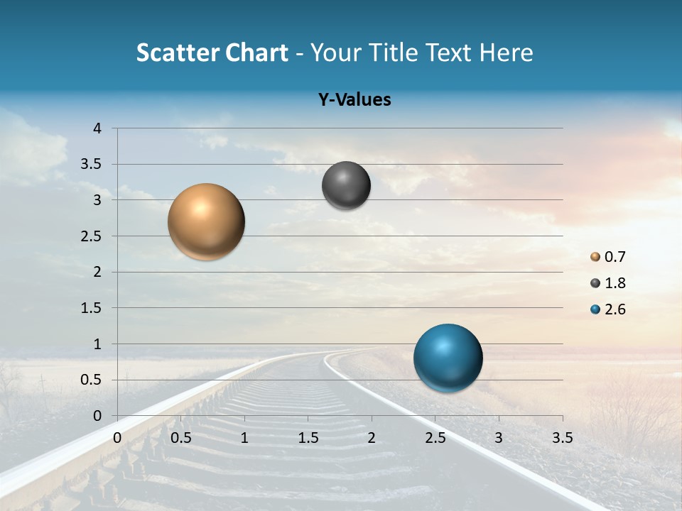 Gravel West Sky PowerPoint Template