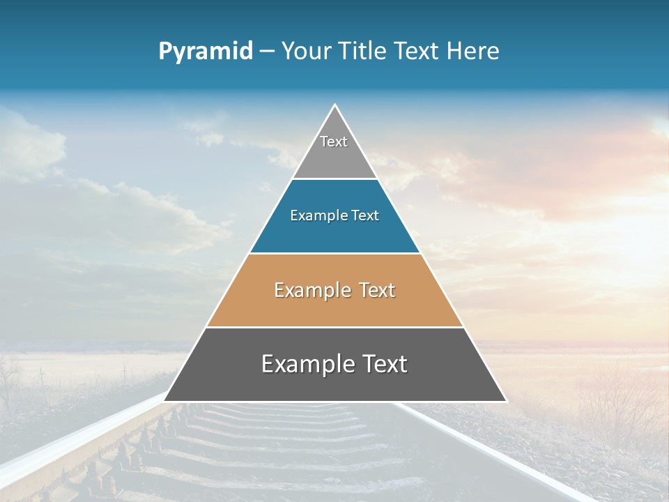 Gravel West Sky PowerPoint Template