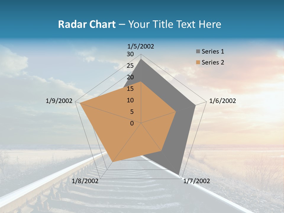 Gravel West Sky PowerPoint Template