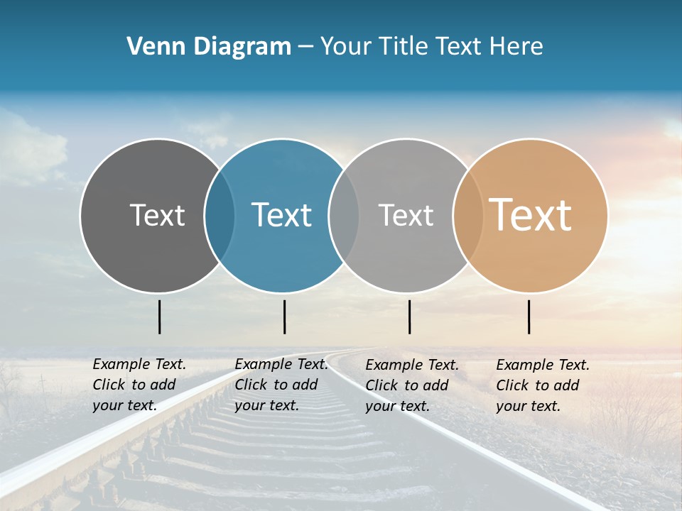 Gravel West Sky PowerPoint Template