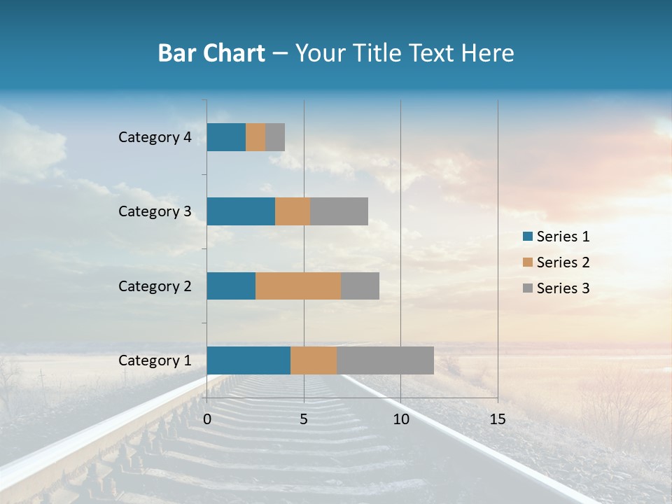 Gravel West Sky PowerPoint Template