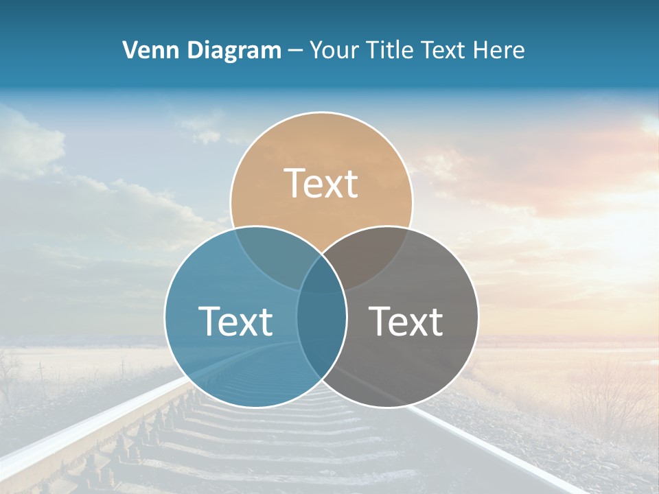 Gravel West Sky PowerPoint Template