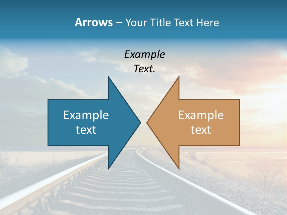 Gravel West Sky PowerPoint Template