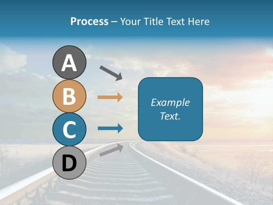 Gravel West Sky PowerPoint Template