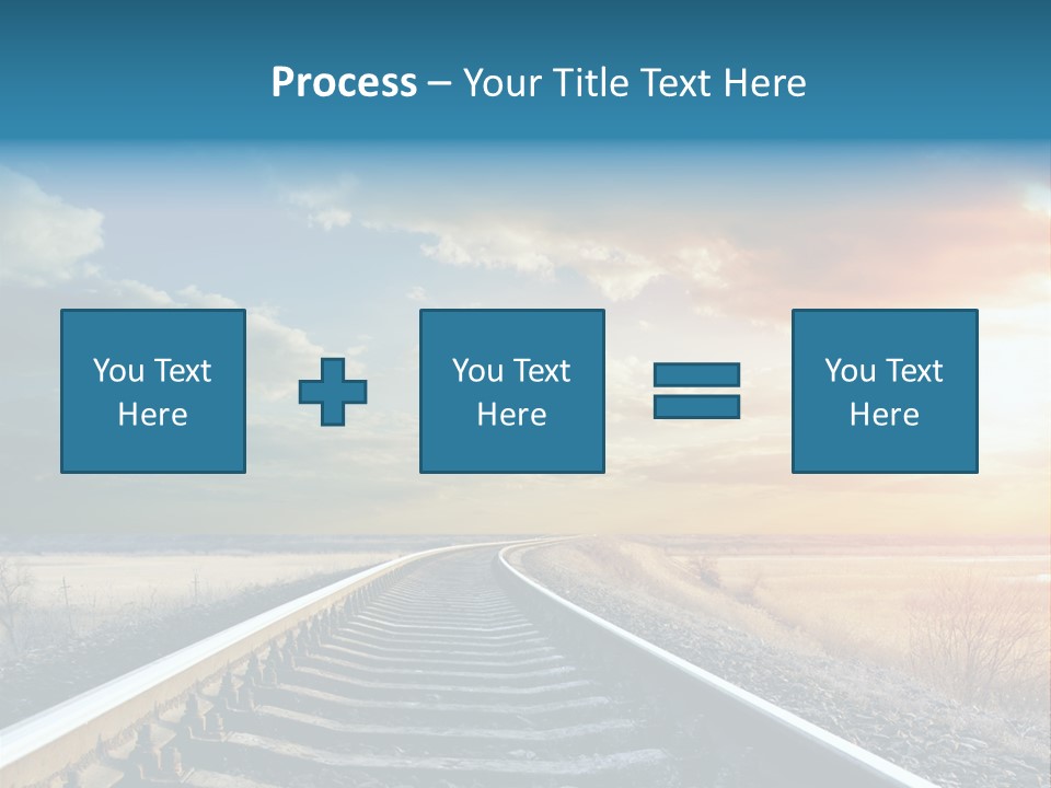 Gravel West Sky PowerPoint Template