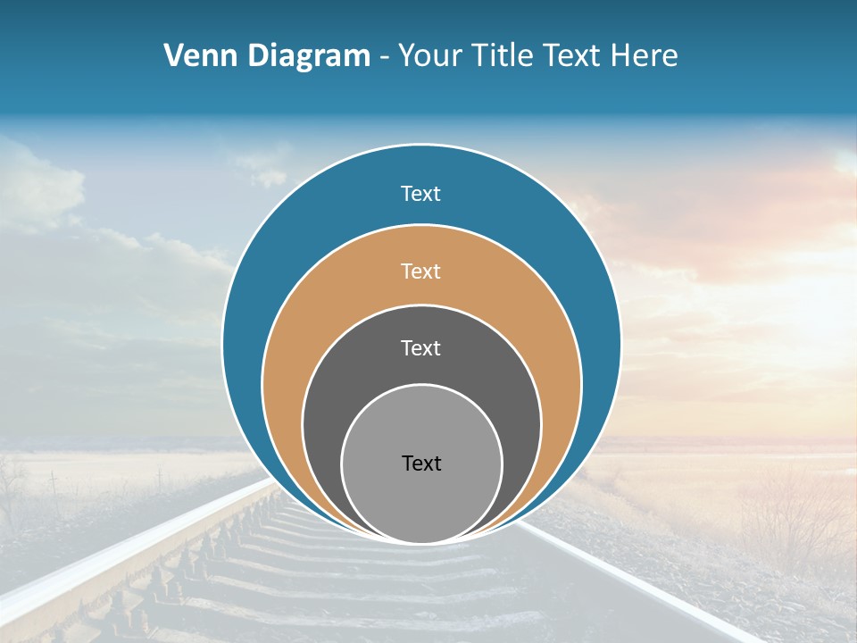 Gravel West Sky PowerPoint Template