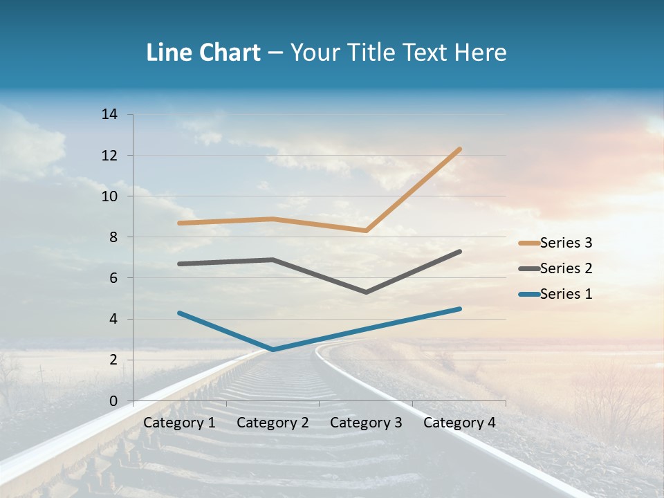 Gravel West Sky PowerPoint Template