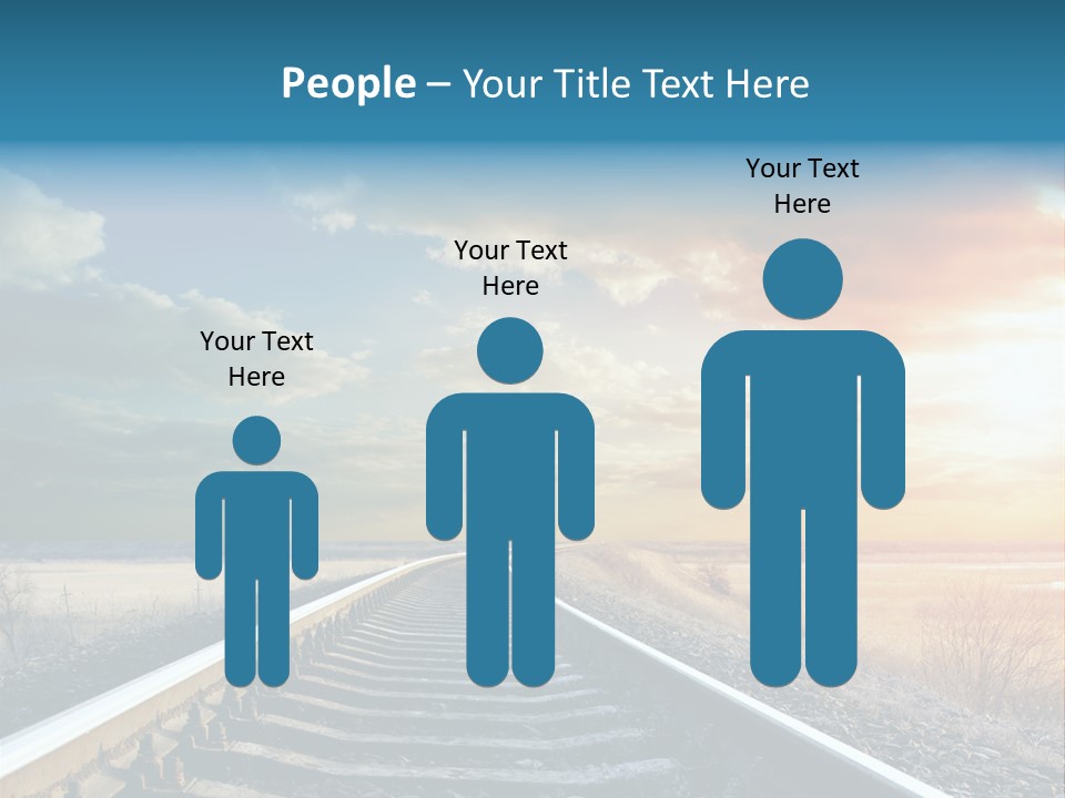 Gravel West Sky PowerPoint Template