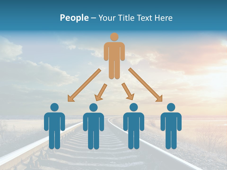 Gravel West Sky PowerPoint Template