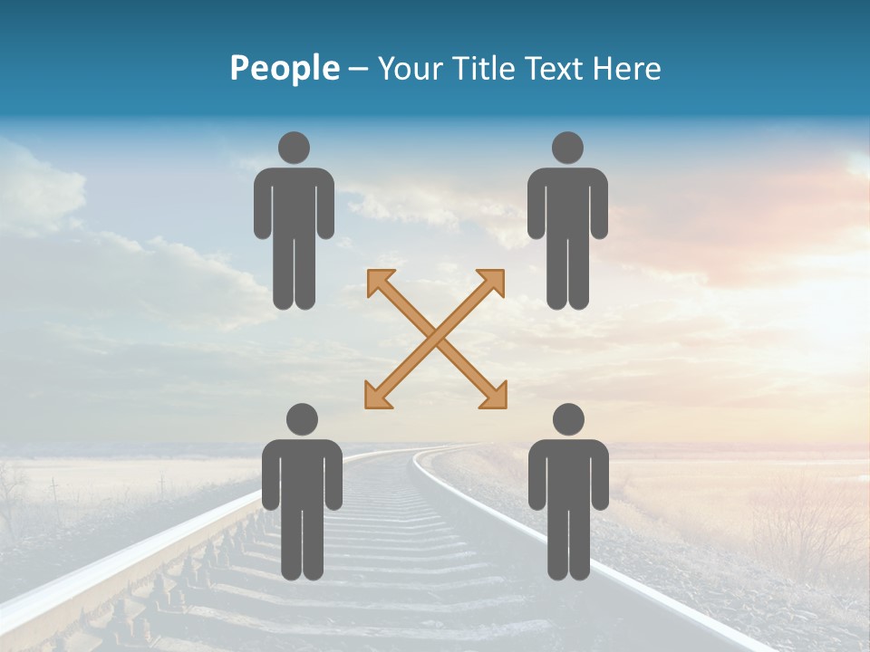 Gravel West Sky PowerPoint Template