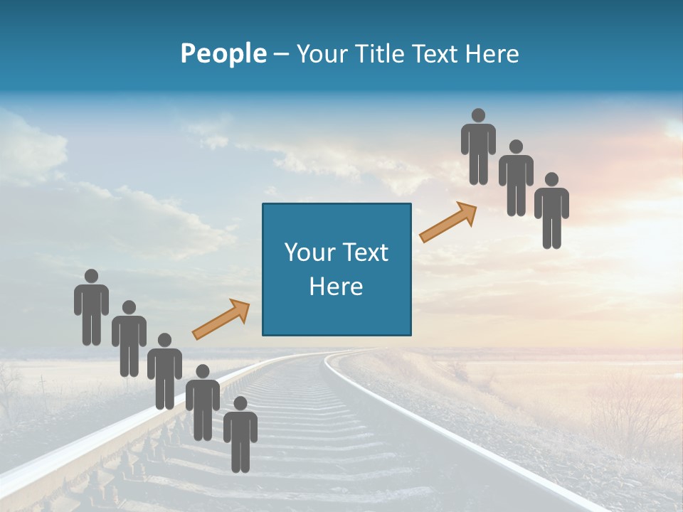 Gravel West Sky PowerPoint Template