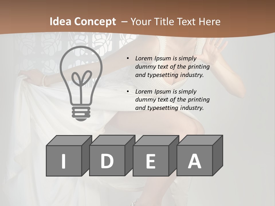 Princess Lady Woman PowerPoint Template