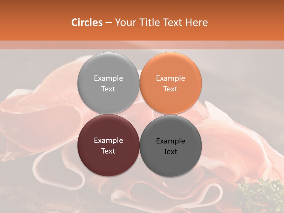 Meat Light Wooden PowerPoint Template