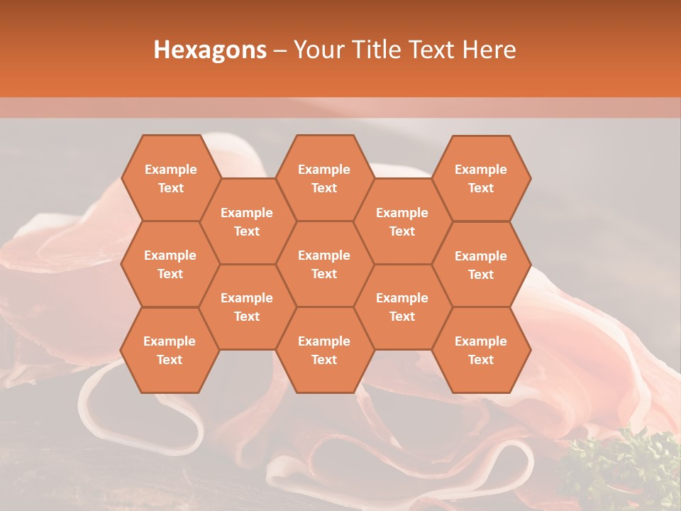 Meat Light Wooden PowerPoint Template