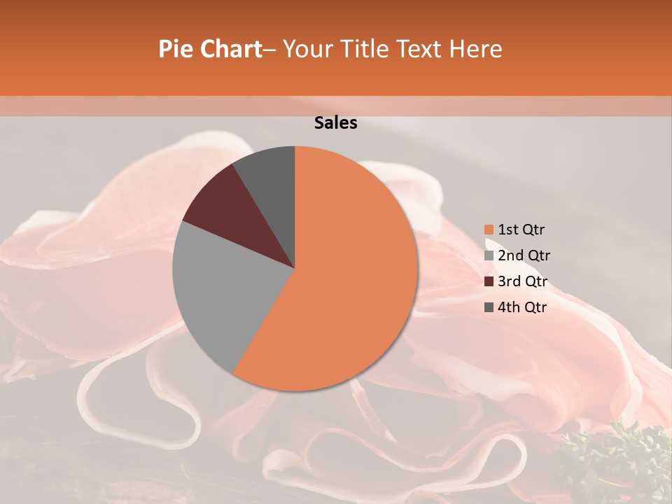 Meat Light Wooden PowerPoint Template