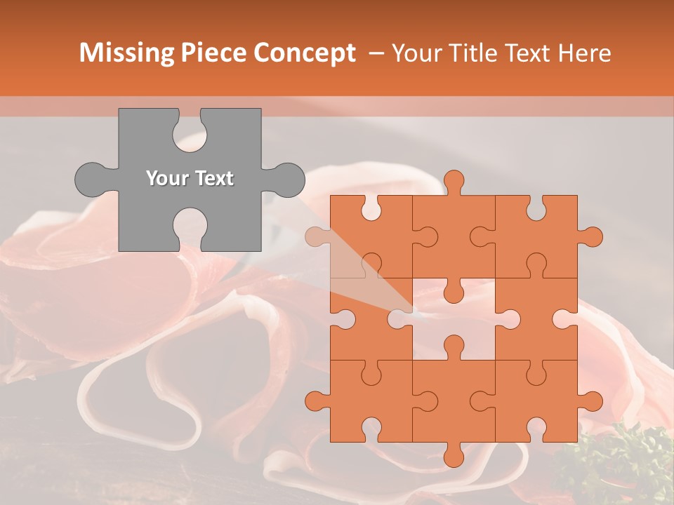 Meat Light Wooden PowerPoint Template