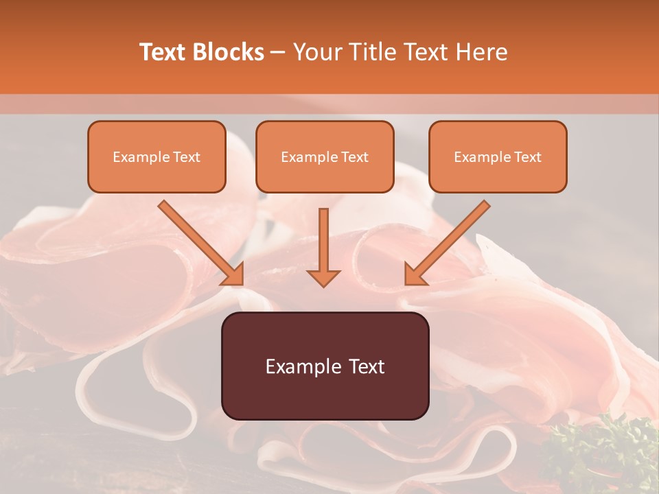 Meat Light Wooden PowerPoint Template
