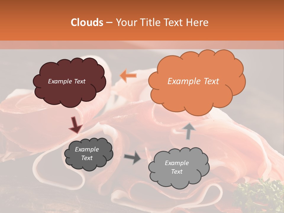 Meat Light Wooden PowerPoint Template