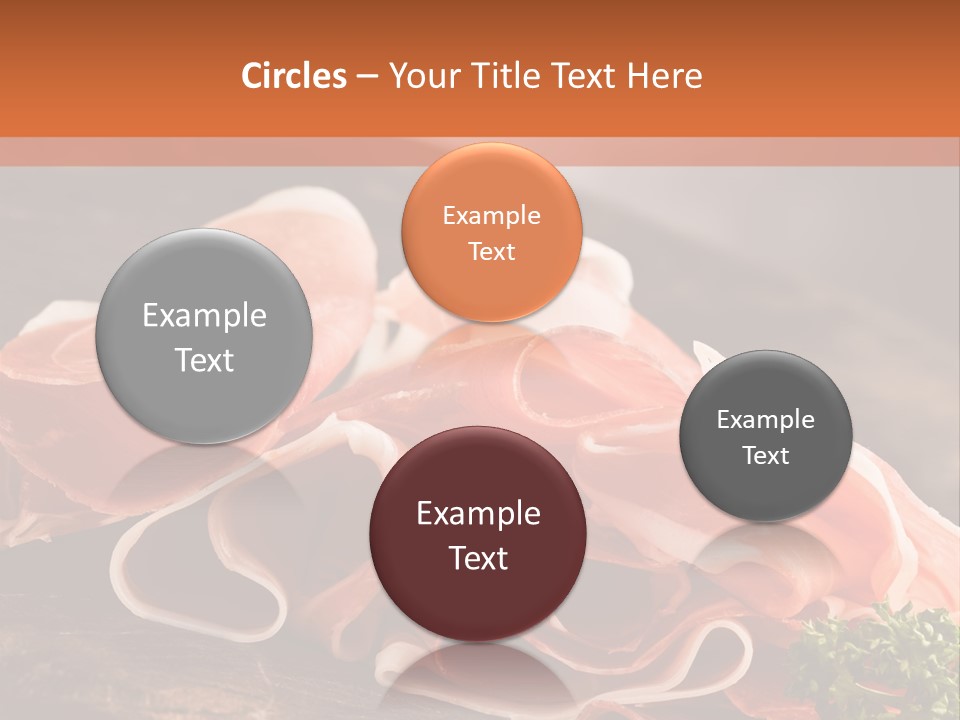 Meat Light Wooden PowerPoint Template