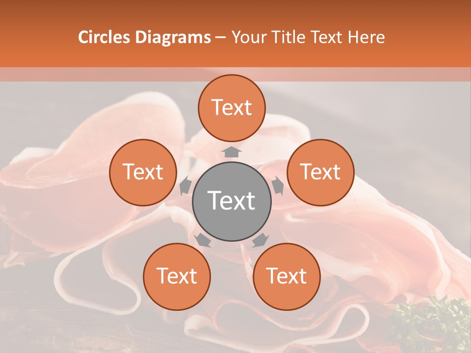 Meat Light Wooden PowerPoint Template