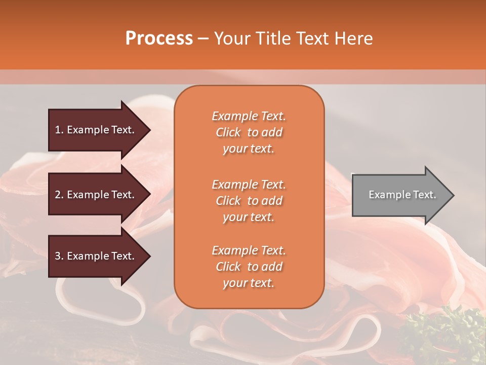 Meat Light Wooden PowerPoint Template