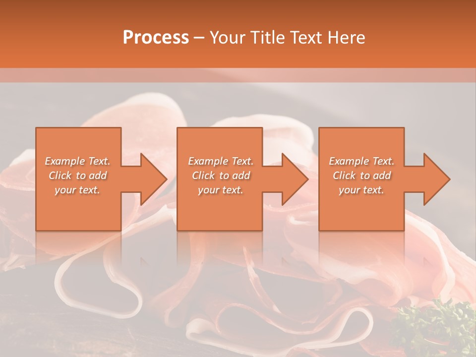 Meat Light Wooden PowerPoint Template