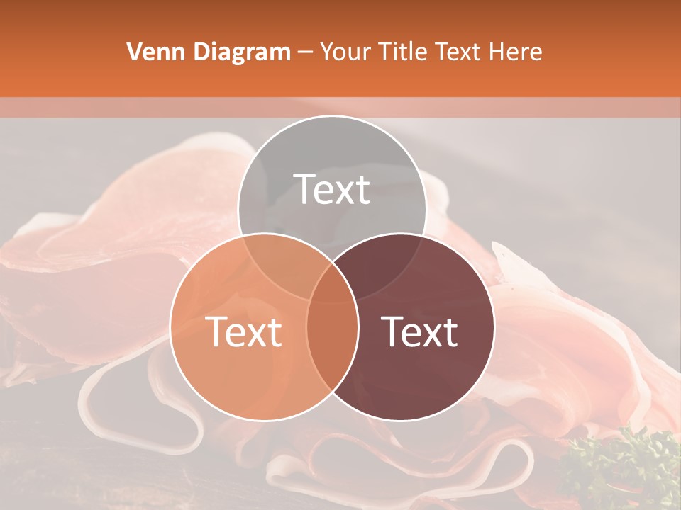 Meat Light Wooden PowerPoint Template
