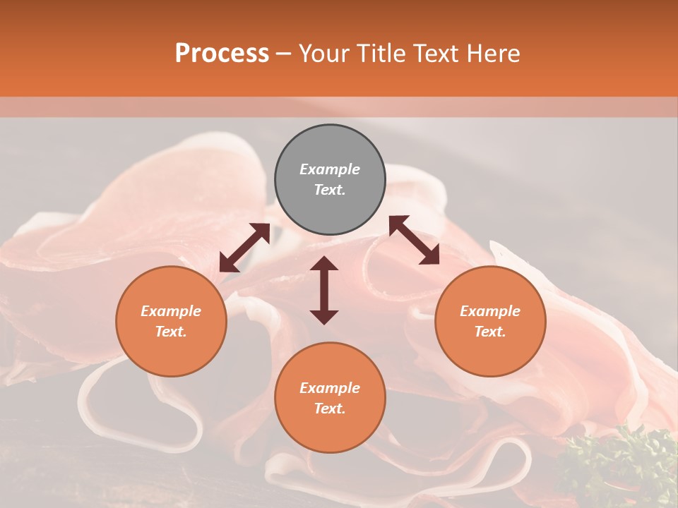 Meat Light Wooden PowerPoint Template