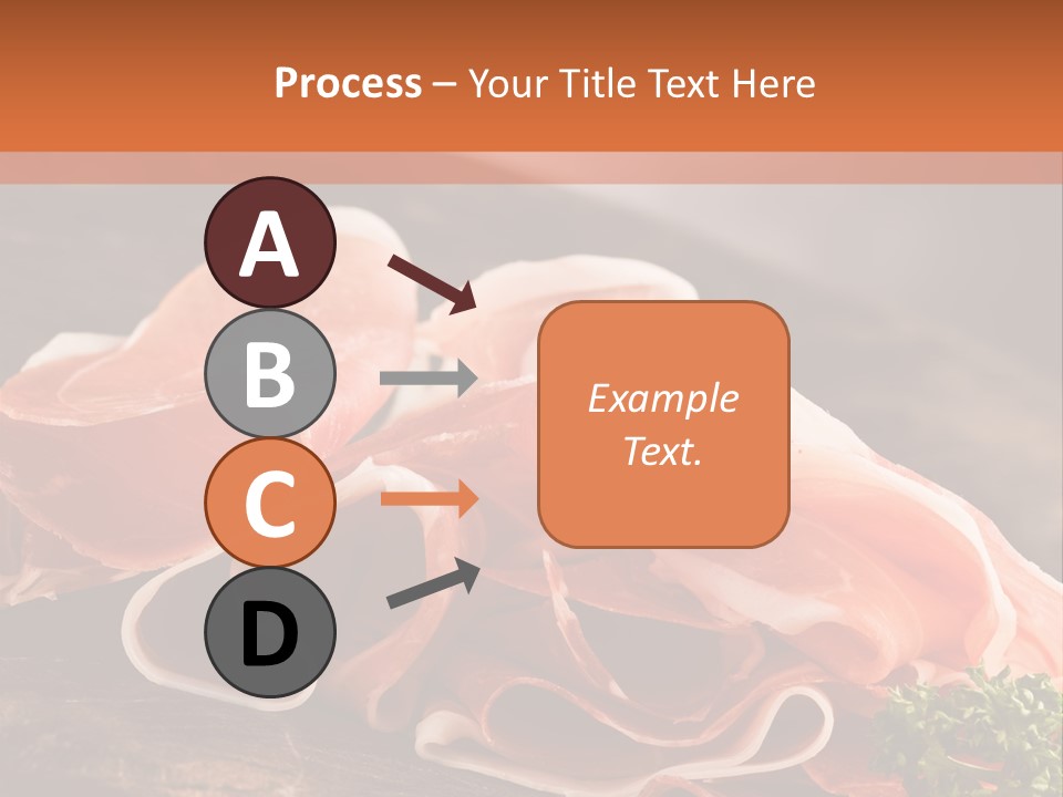 Meat Light Wooden PowerPoint Template