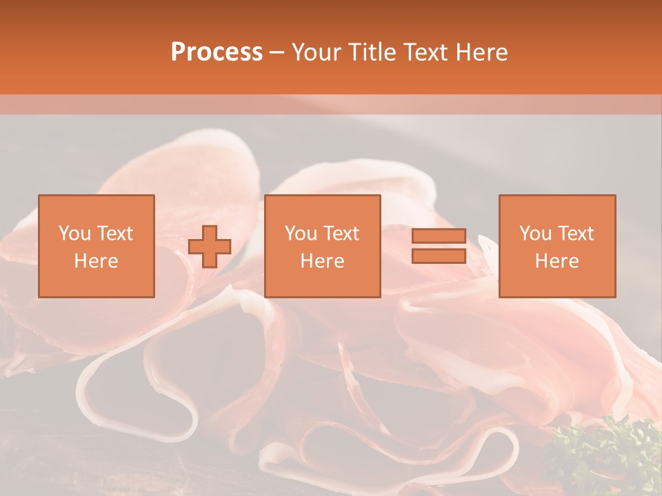 Meat Light Wooden PowerPoint Template